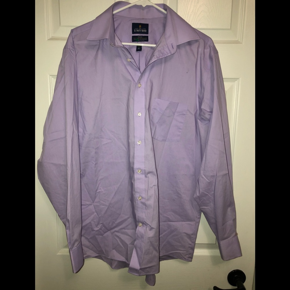 Lilac men’s shirt.